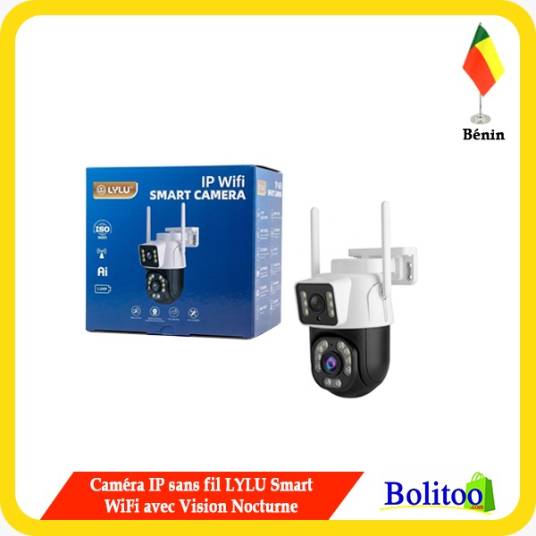 Caméra IP sans fil LYLU Smart Wifi avec Vision Nocturne
