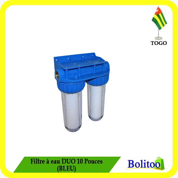 Filtre à Eau DUO 10″ Bleu