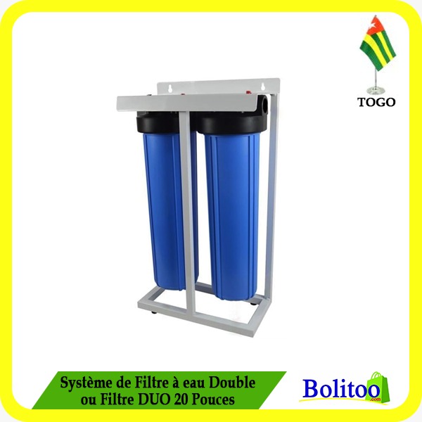 Système de Filtre à Eau Double ou Filtre DUO