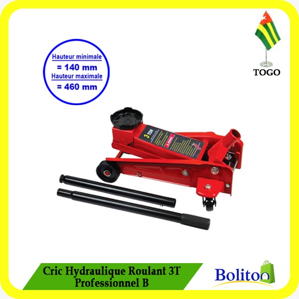 Cric Hydraulique Roulant
