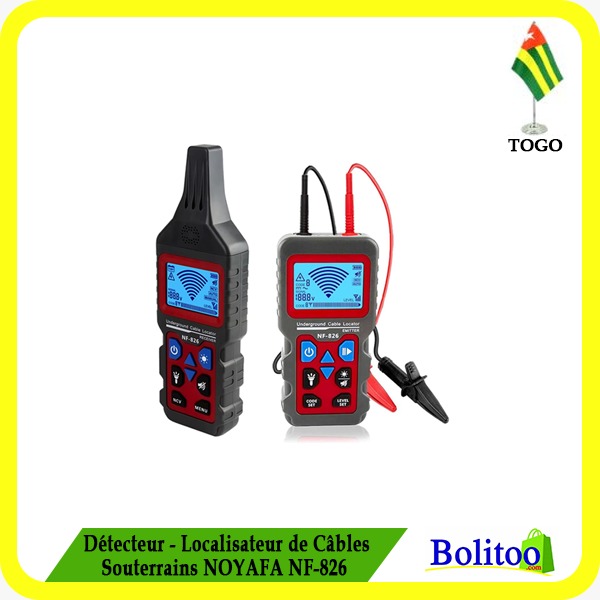Détecteur - Localisateur de Câbles Souterrains NOYAFA NF-826