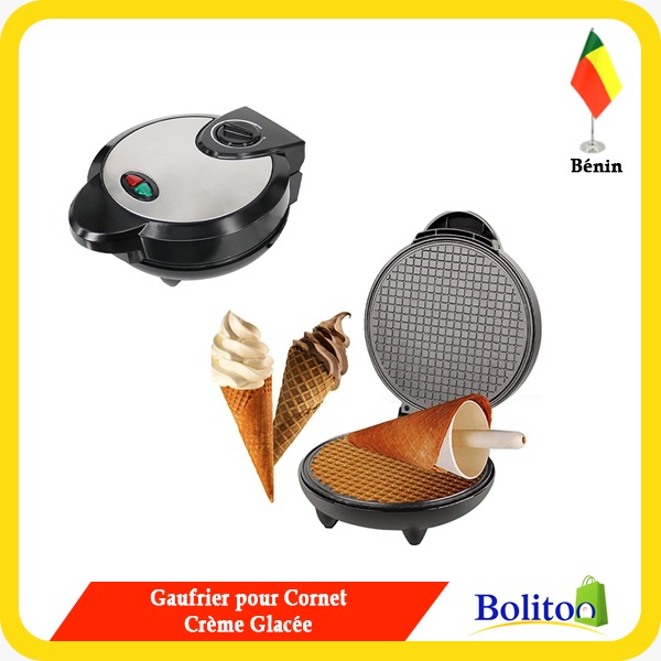 Gaufrier pour Cornet Crème Glacée