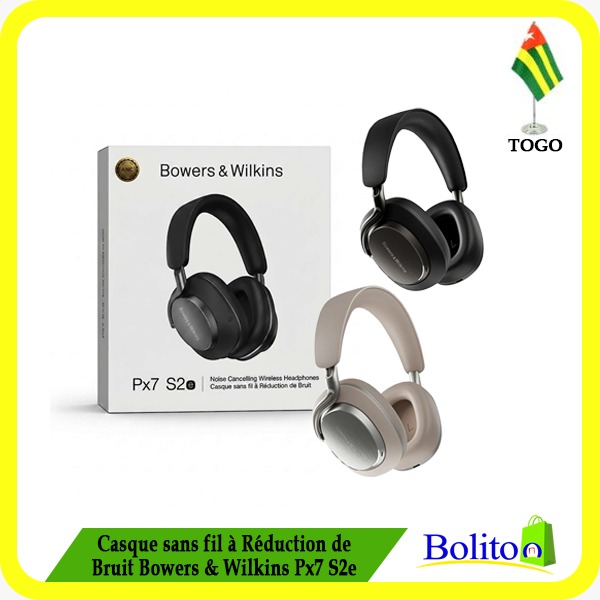Casque Sans fil à Réduction de Bruit Bowers & Wilkins Px7 S2e