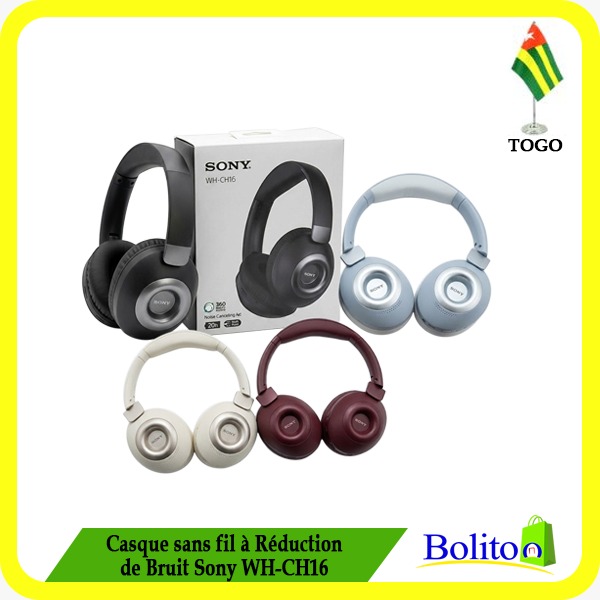 Casque Sans fil à Réduction de Bruit Sony WH-CH16