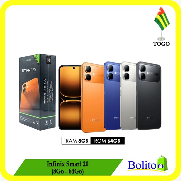 Infinix Smart 20 64Go - 8Go