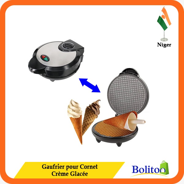 Gaufrier pour Cornet Crème Glacée