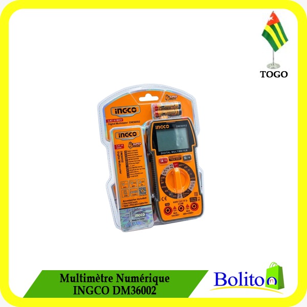 Multimètre Numérique INGCO DM36002