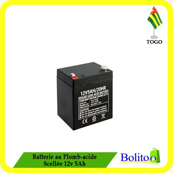 Batterie au Plomb-acide Scellée 12V 5Ah