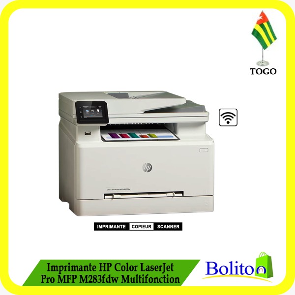 Imprimante HP Color LaserJet Pro MFP M283fdw Multifonction