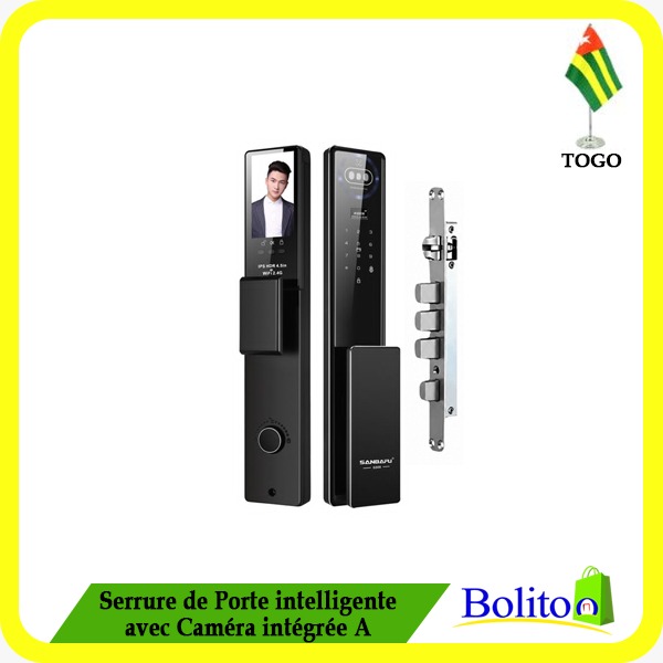 Serrure de Porte Intelligente avec Caméra Intégrée