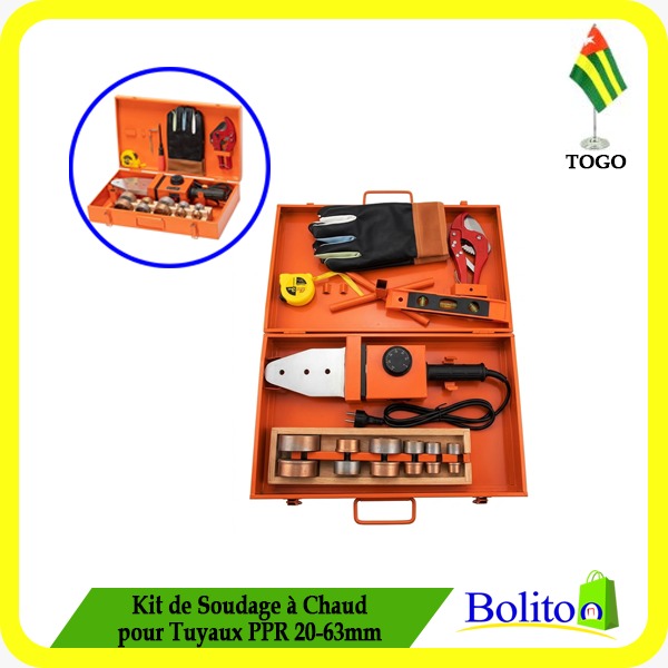 Kit de Soudage à Chaud pour Tuyaux PPR 20-63mm