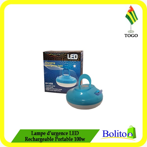 Lampe d'Urgence LED Rechargeable Portable